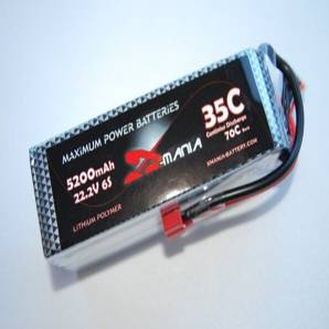 Xmania 22.2V 5200mAh 35C Lipo Battery Pack