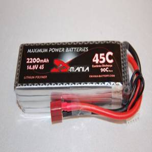Xmania 14.8V 2200mAh 45C Lipo Battery Pack