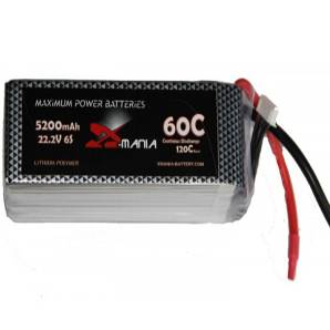 Xmania 22.2V 5200mAh 60C Lipo Battery Pack